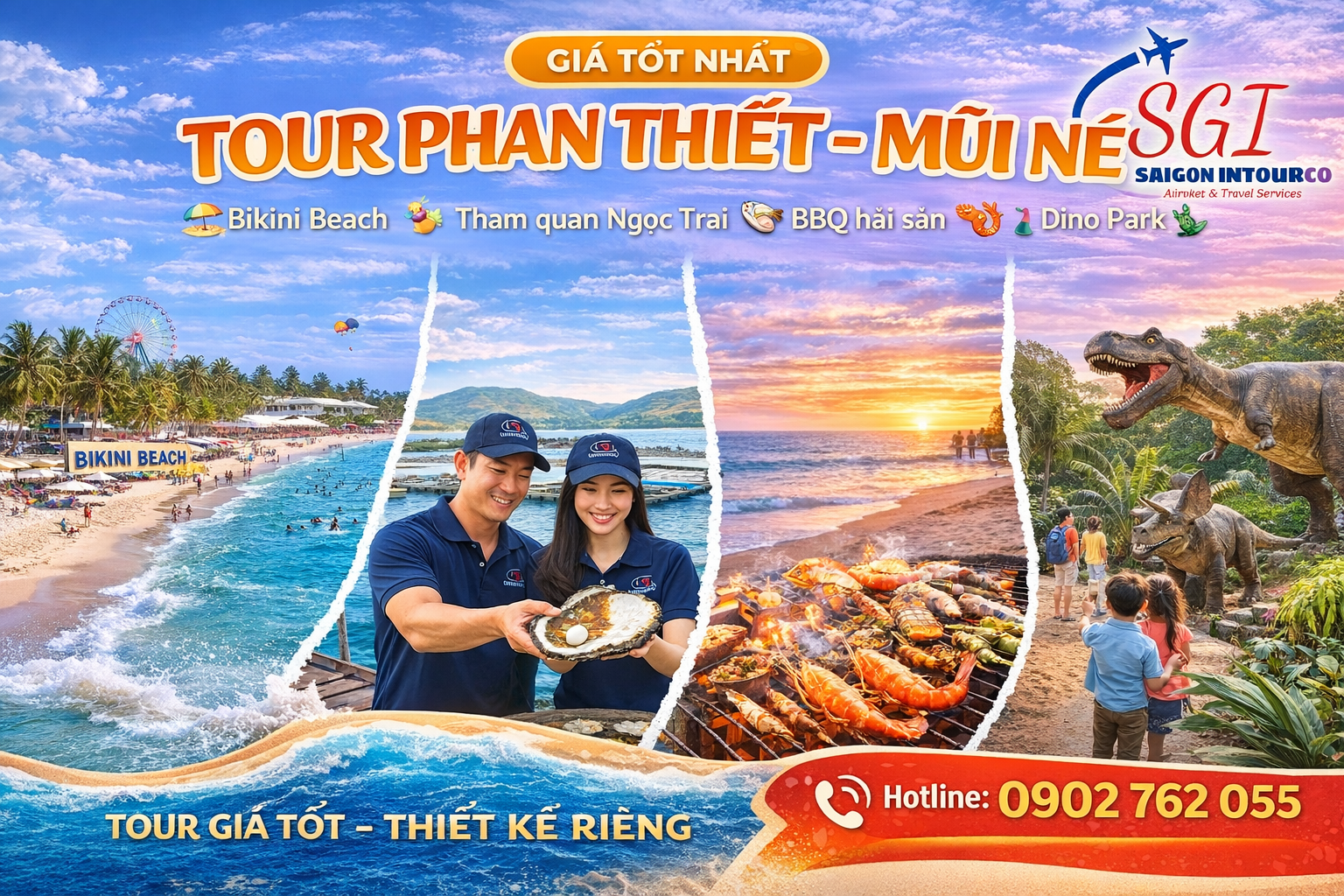 Tour Du lịch Phan Thiết - Mũi Né - Khám phá Nova Dreams 2 Ngày 1 Đêm
