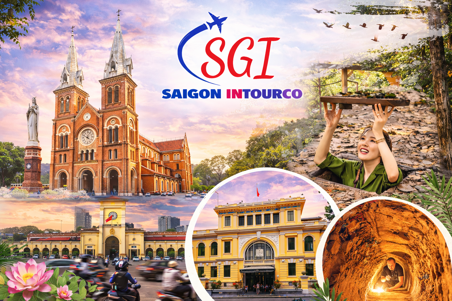 Tour City Tp. Hồ Chí Minh - Củ Chi tour 1 ngày (Ghép Đoàn)