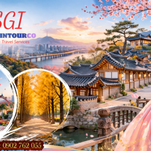 Tour Hàn Quốc: Seoul - Nami 4N4D (Everland - Eunpyeong Hanok)