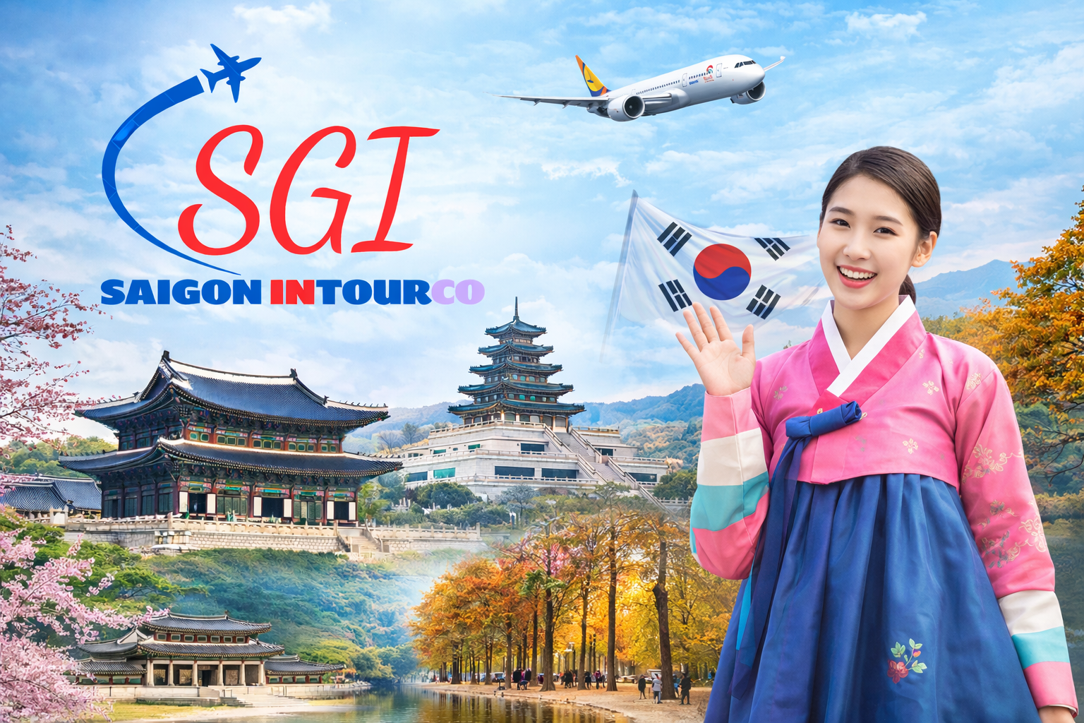 Tour Hàn Quốc: Busan - Daegu - Seoul 6N5Đ