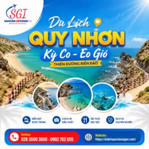 Tour Quy Nhơn - Kỳ Co - Eo Gió 3 Ngày 2 Đêm Hàng Ngày
