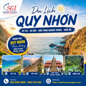 Tour Quy Nhơn - Kỳ Co - Eo Gió - Hầm Hô 4N3D Hàng Ngày