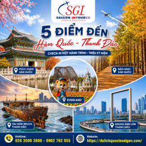 Tour Trung Quốc - Hàn Quốc: Liên tuyến Seoul - Thanh Đảo 7N7D